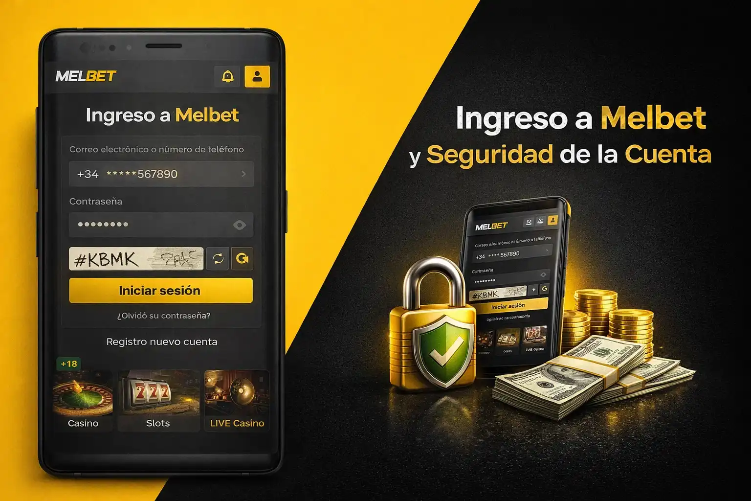 Acceso a la cuenta y seguridad